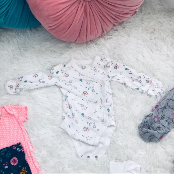 Preemie Newborn Girls T-shirt Onesie 0-3 month - Picture 12 of 17